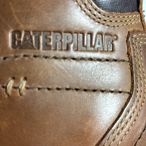 Caterpillar Men's Brown Leather Boots
