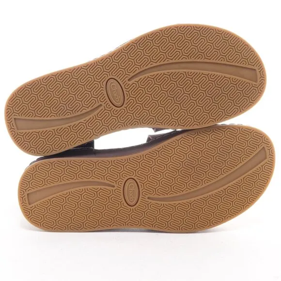 Chaco Women's Suede Wayfarer Sandals Sparrow Size US5 EUR36 • Purple EUC