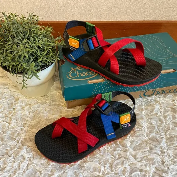 Chaco Z 2 Toe Loop Cloud Custom Sandals Arch Support Hiking Adjustable Shoes 6
