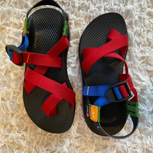 Chaco Z 2 Toe Loop Cloud Custom Sandals Arch Support Hiking Adjustable Shoes 6