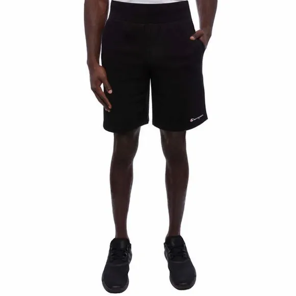 Champion Men’s French Terry Short, 2-Pack, Blk&amp;Gry