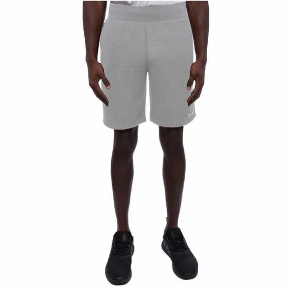 Champion Men’s French Terry Short, 2-Pack, Blk&amp;Gry