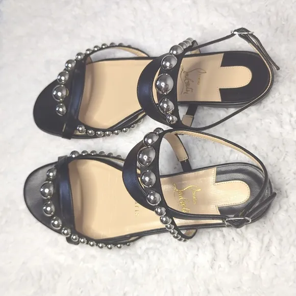 Christian Louboutin Leather sandal