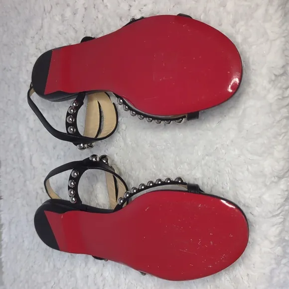 Christian Louboutin Leather sandal