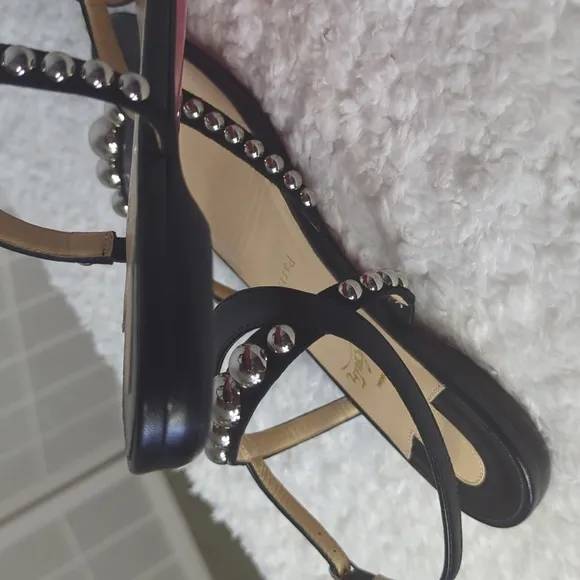 Christian Louboutin Leather sandal