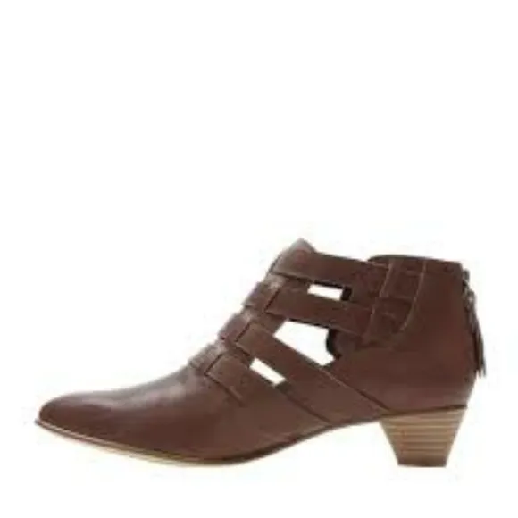 Clarks Mena Poppy Tan Leather | Size 6