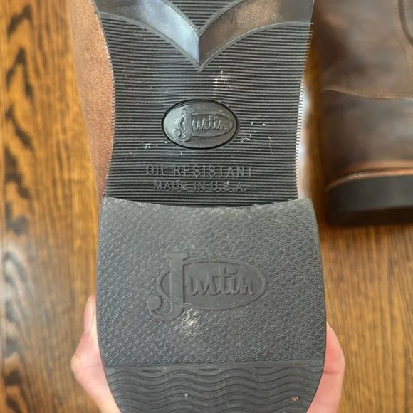 Classic Brown Leather Men's Boots