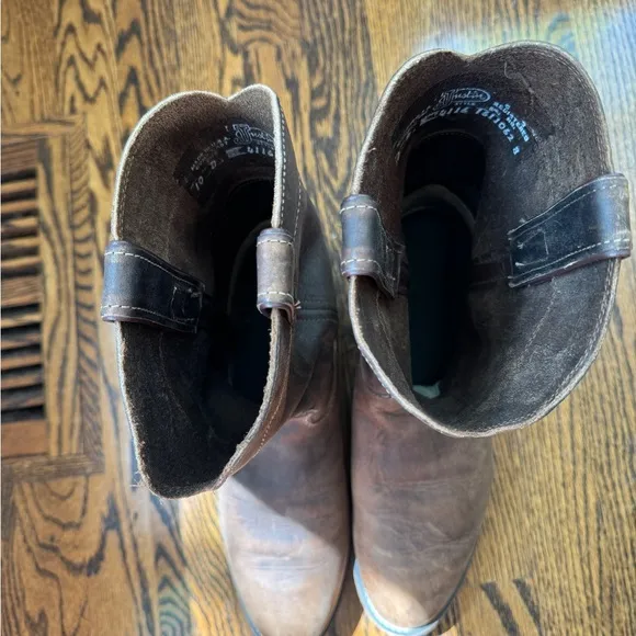 Classic Brown Leather Men's Boots