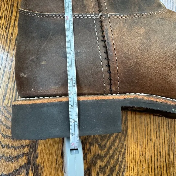 Classic Brown Leather Men's Boots