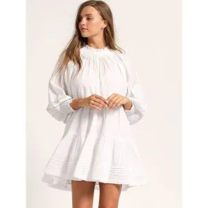Cleobella Ethereal Mini Dress in White Size S