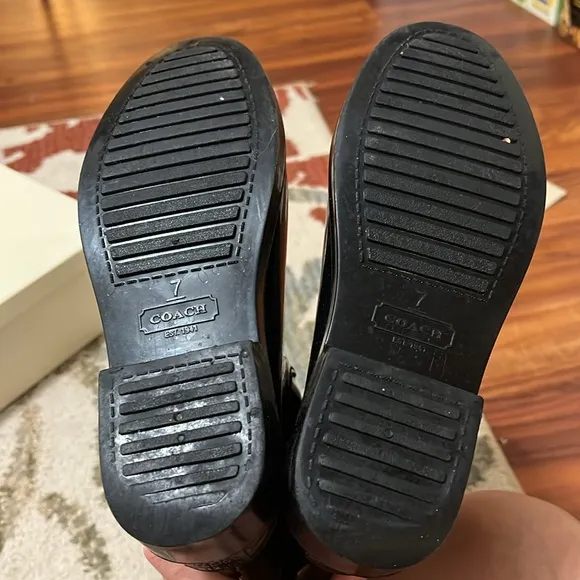 COACH Knee High Rain Boots