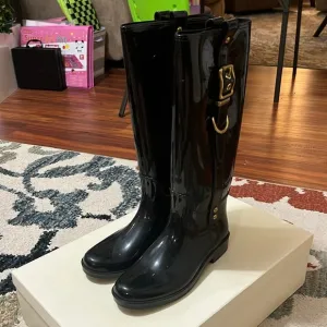 COACH Knee High Rain Boots