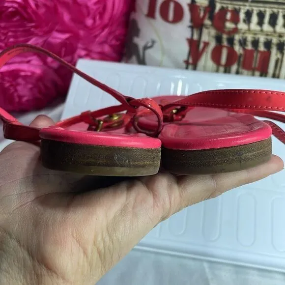 COACH Leather sandals, size 8.5 B