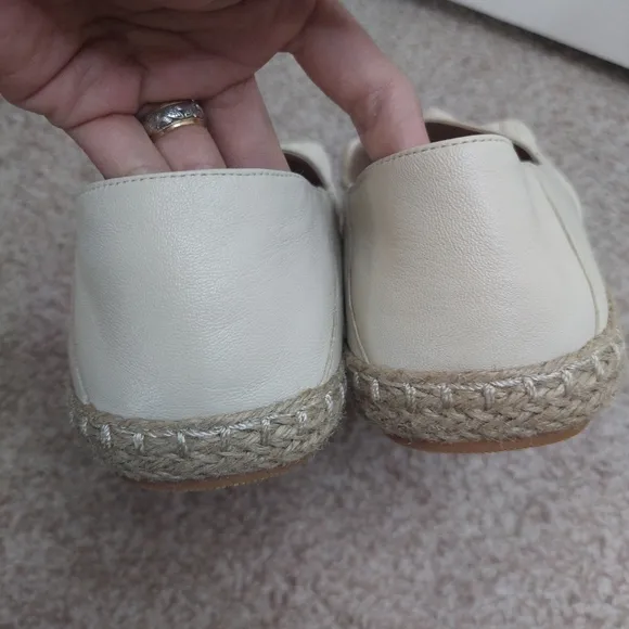 Cole Haan Grand 360 Knot Leather Espadrille Loafers Size 10B