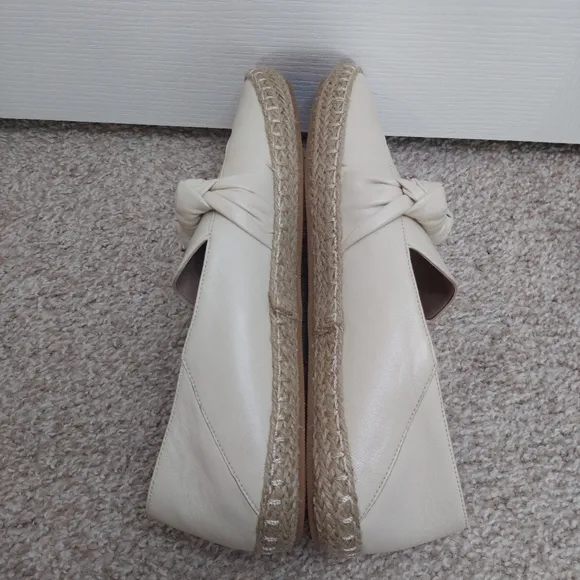 Cole Haan Grand 360 Knot Leather Espadrille Loafers Size 10B