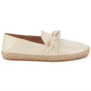 Cole Haan Grand 360 Knot Leather Espadrille Loafers Size 10B