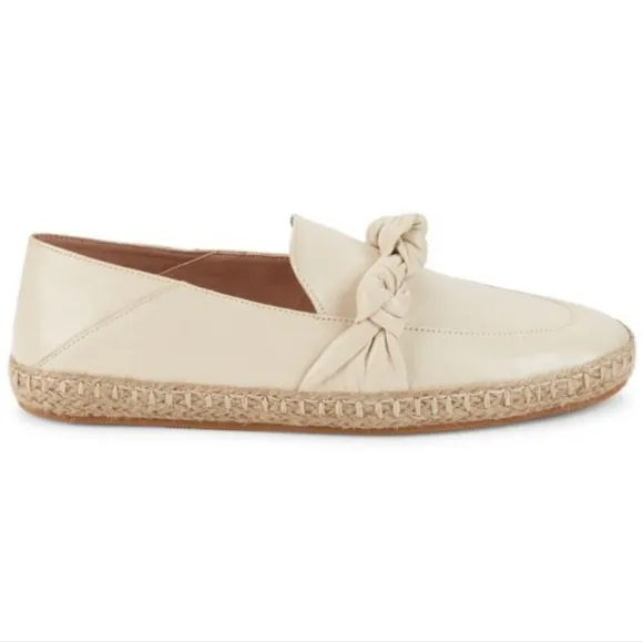 Cole Haan Grand 360 Knot Leather Espadrille Loafers Size 10B
