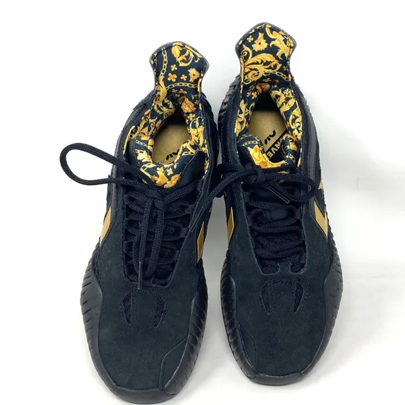 Converse BB Prototype CX Gold Black Mesh Women's Mid Basketball Sneakers A02515C
