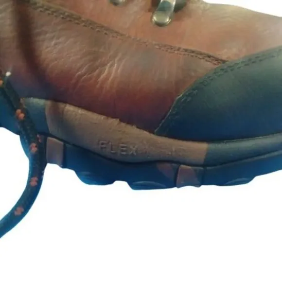 Converse C4444 Composite Toe Mens Brown Leather Work Boots Size 11 M