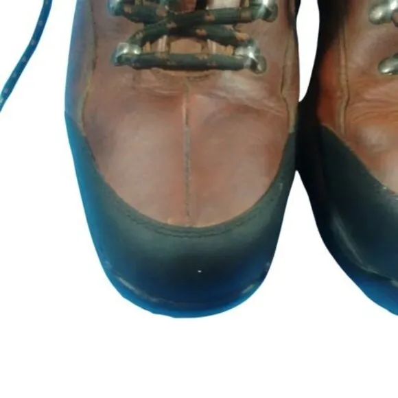 Converse C4444 Composite Toe Mens Brown Leather Work Boots Size 11 M