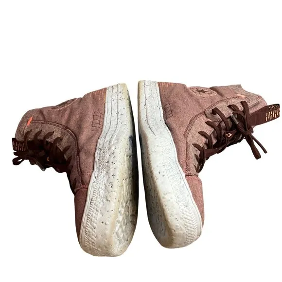Converse Chuck Taylor All Star Crater High Burgundy Sneakers Size 13 skater