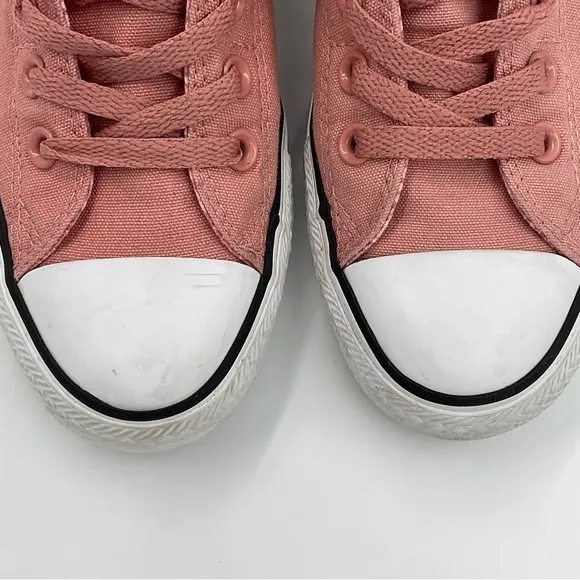 Converse Dusty Pink Shoreline Canvas Slip On Sneakers Women’s Size 8 Feminine