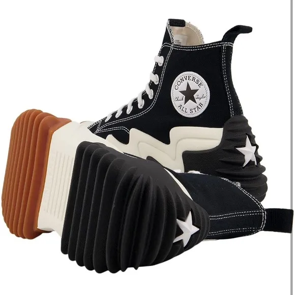 Converse Run Star Motion 'Black Gum Honey' 171545C Women’s size 5 mens size 3.5