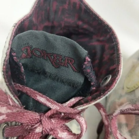 Converse TM &amp; DC Comics Joker High Top Sneakers 9