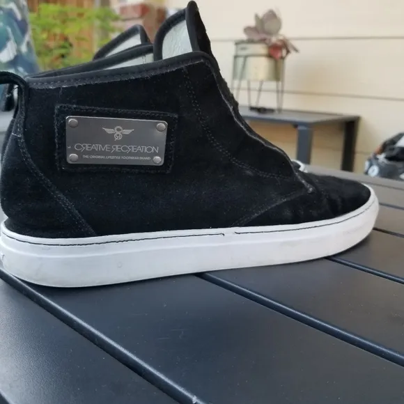 Creative Recreation Sneakers  Shoes Black Mens Size 9.5