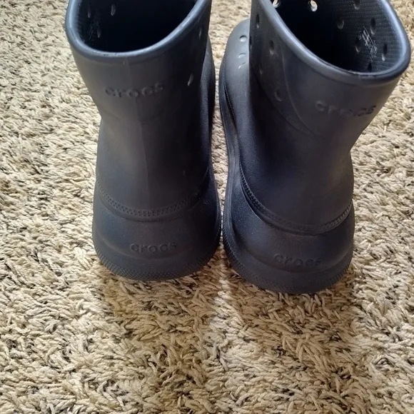 Crocs Crush Classic Platform Rain Boots unisex m 7/ w 9