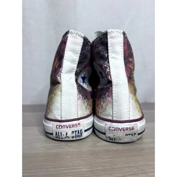 Custom Harry Potter Hogwarts Houses Converse High Top Sneakers