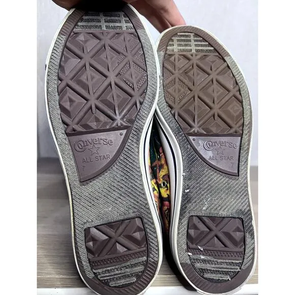 Custom Harry Potter Hogwarts Houses Converse High Top Sneakers