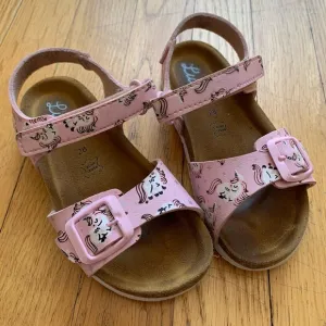 Cute Pink Unicorn Sandals Size EU28 (US11 Little Kid)