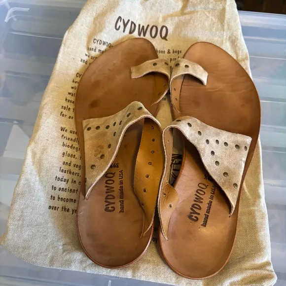 Cydwoq Hillary Suede Studded Sandals 39.5