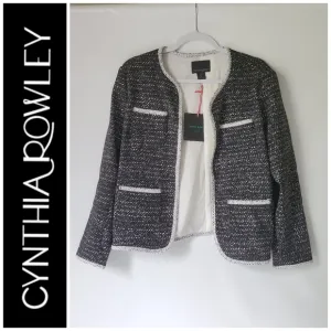 Cynthia Rowley Blazer Jacket Front Pockets