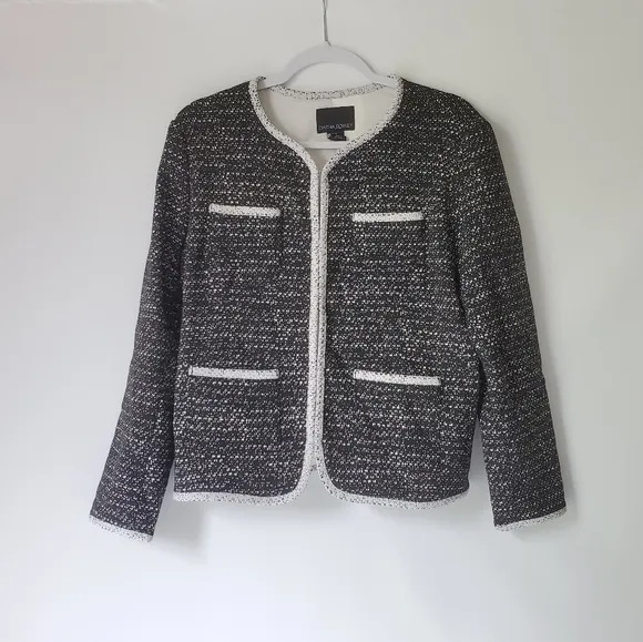 Cynthia Rowley Blazer Jacket Front Pockets