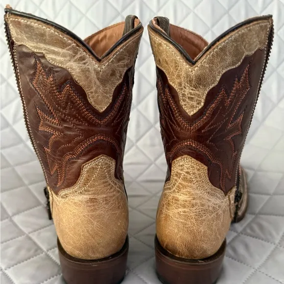 Dan Post womens Western Boots - Brown and Tan