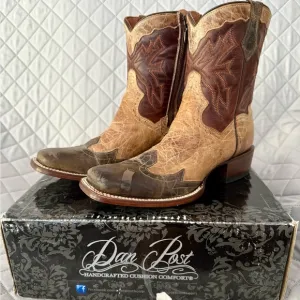 Dan Post womens Western Boots - Brown and Tan