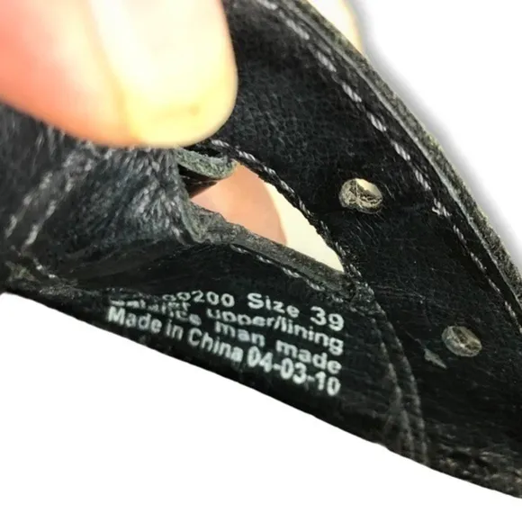 Dansko Black Leather Sandals