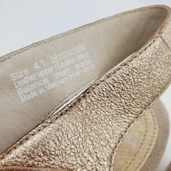 Dansko Charlotte cork grain leather sandals
