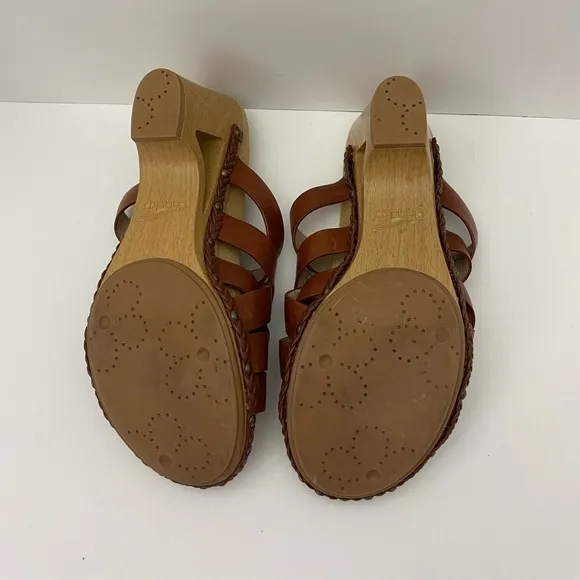 Dansko leather studded slide sandals women’s size 39(US 8.5-9)