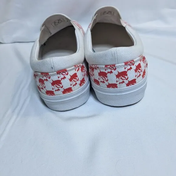 Death Saves|| Primus Classic Skater Shoe Red/White Men's Size 10