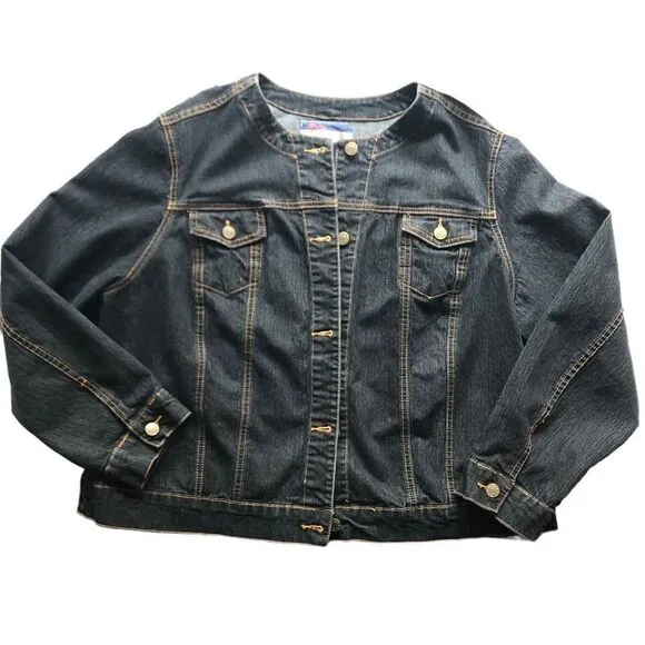 Denim Jacket Be Kind Custom Back Panel - 1XL - Like New Condition Urban flair