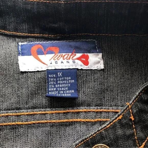 Denim Jacket Be Kind Custom Back Panel - 1XL - Like New Condition Urban flair