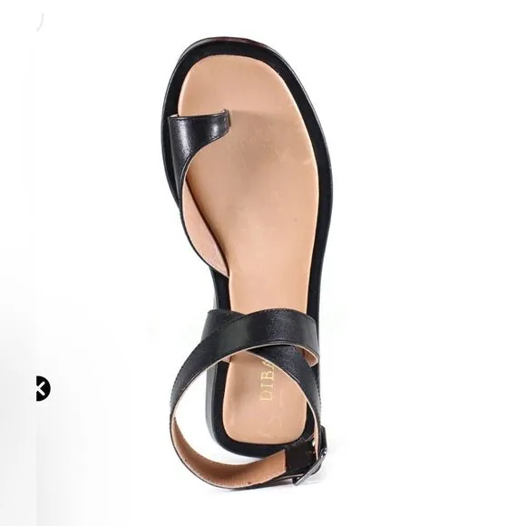 Diba True Down Stream Ankle Strap Flatform Sandal Size 9
