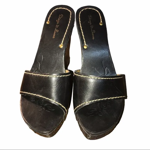 Diego Di Lucca Brazil Leather Studded Sandals