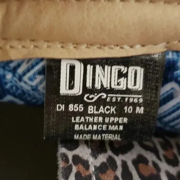 Dingo 10 Zebra Cheeta Animal Print Artist Leather Hightop Sneakers New