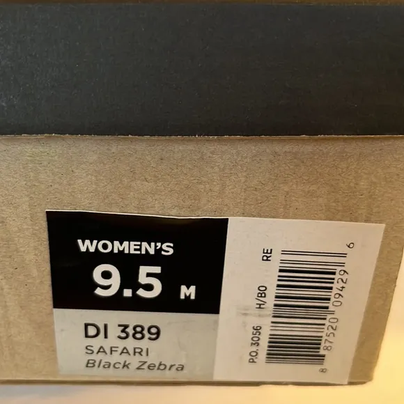 Dingo Safari Black Zebra Calf Hair Boots NWT
