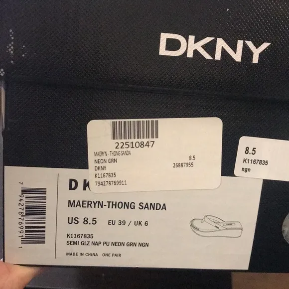 DKNY sandals