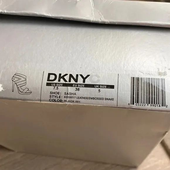 DKNYC SASHA leather sandals with mesh details